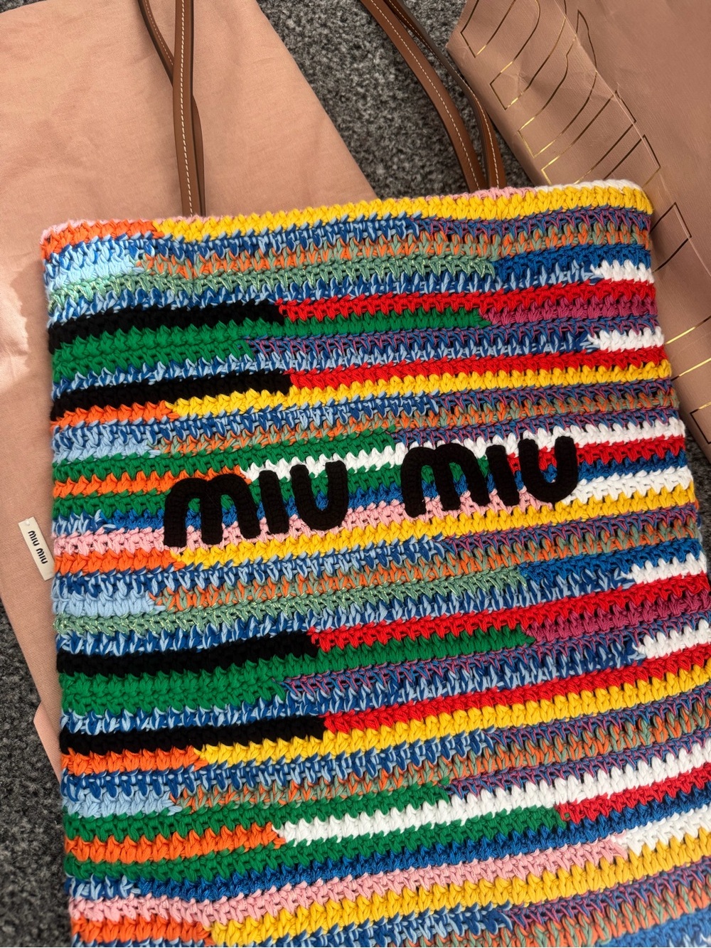 Miu Miu crochet multi bag medium - Picture 6 of 11